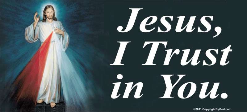 Jesus I Trust in You Billboard (Divine Mercy)